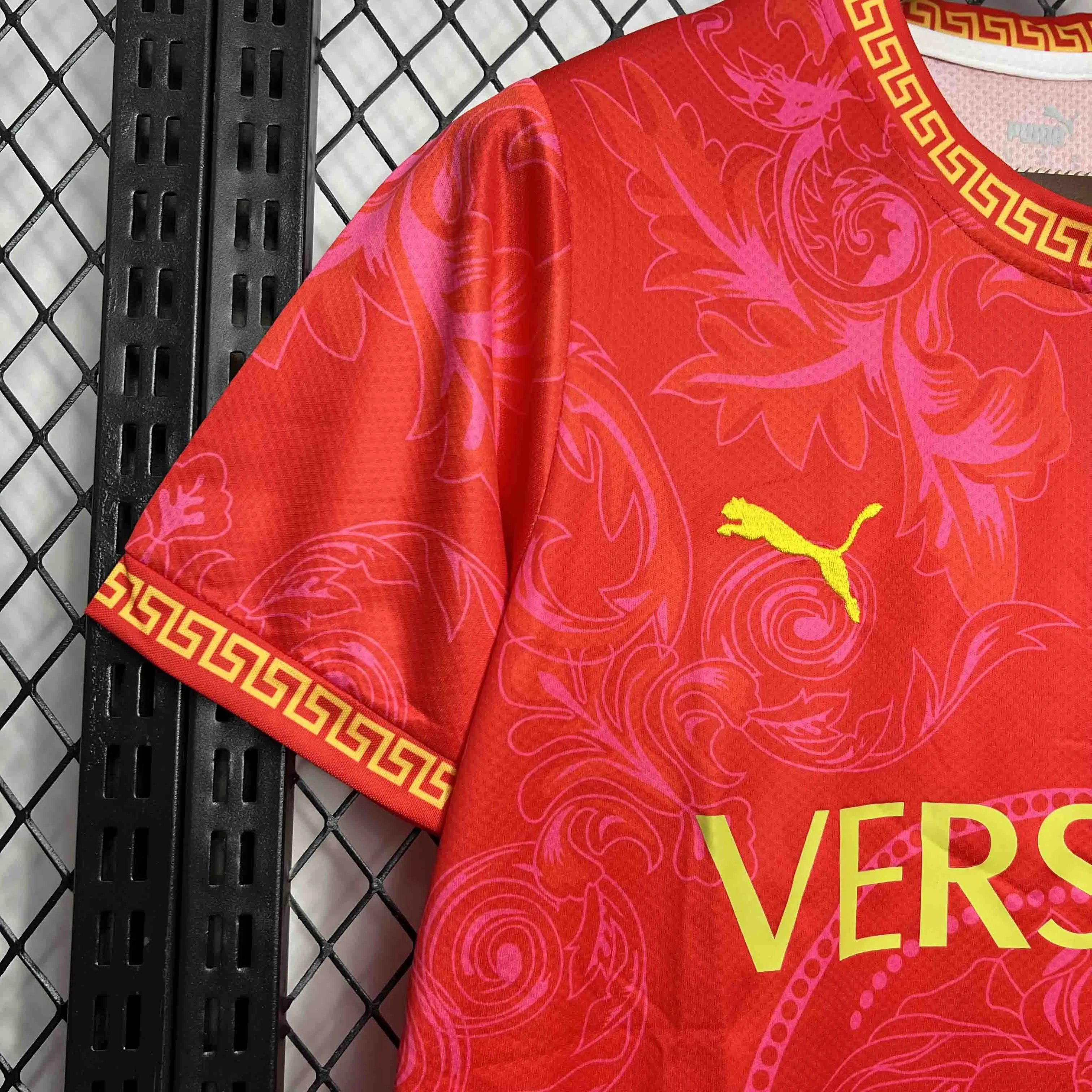 2022 Italy Versace Special Edition Red Kit