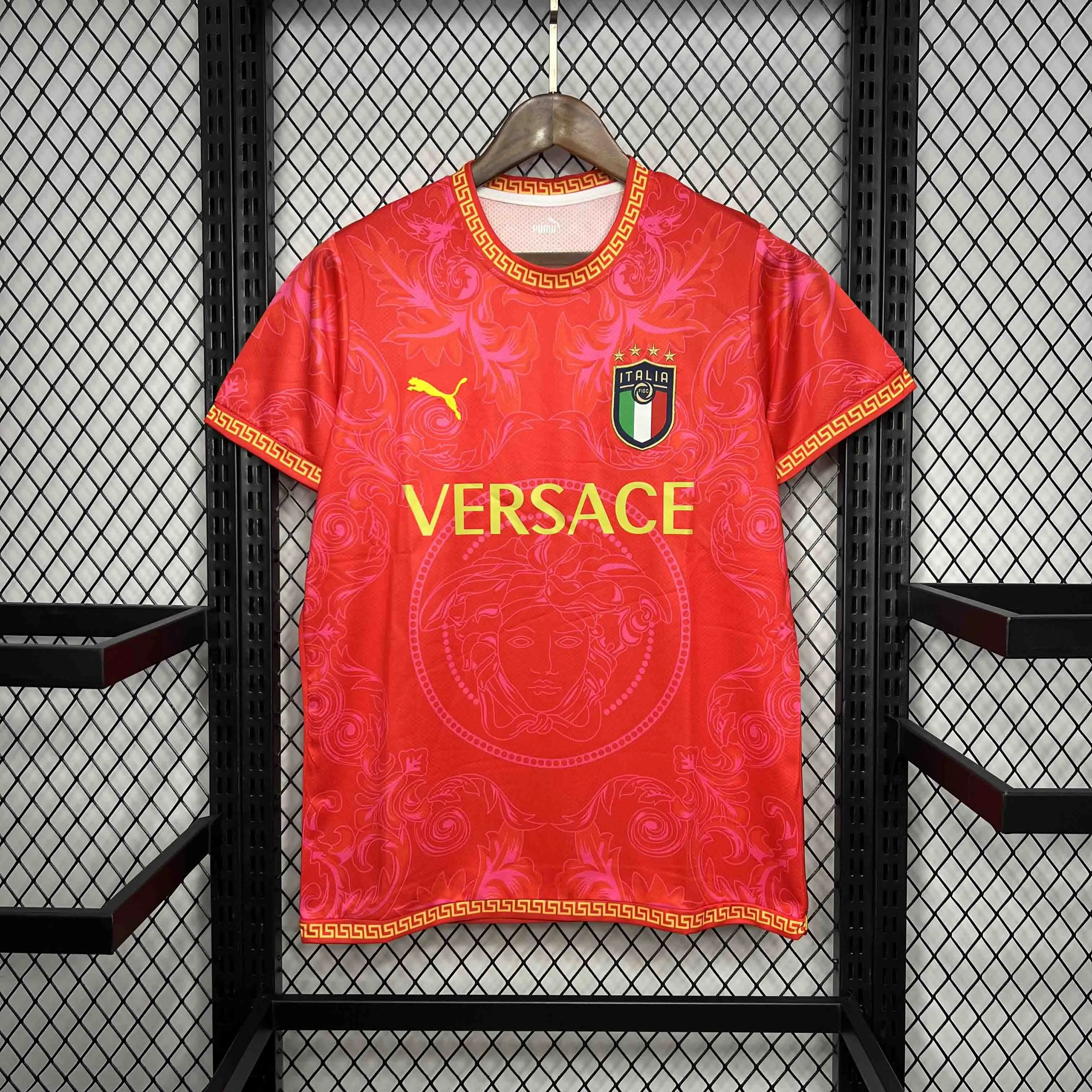 2022 Italy Versace Special Edition Red Kit