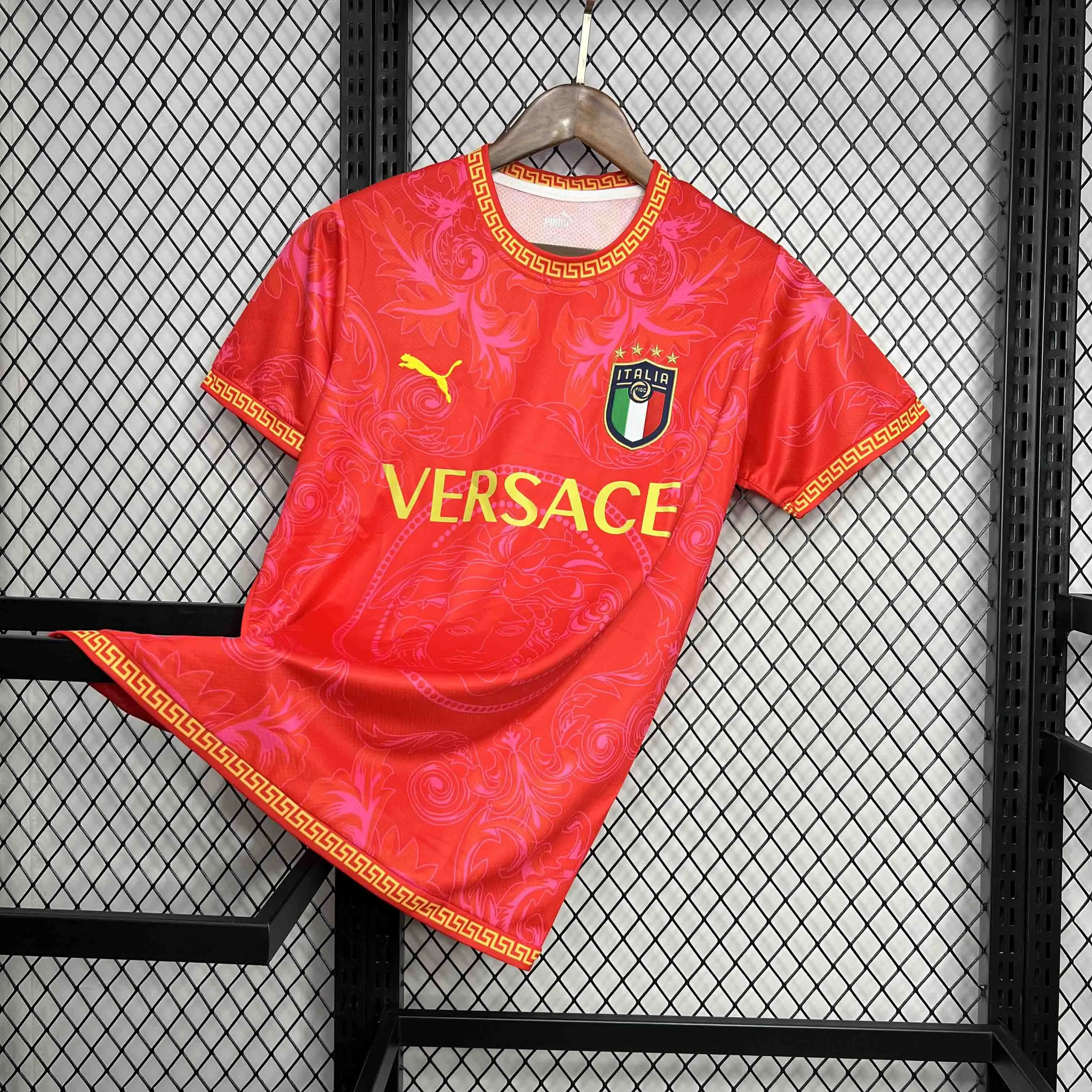 2022 Italy Versace Special Edition Red Kit