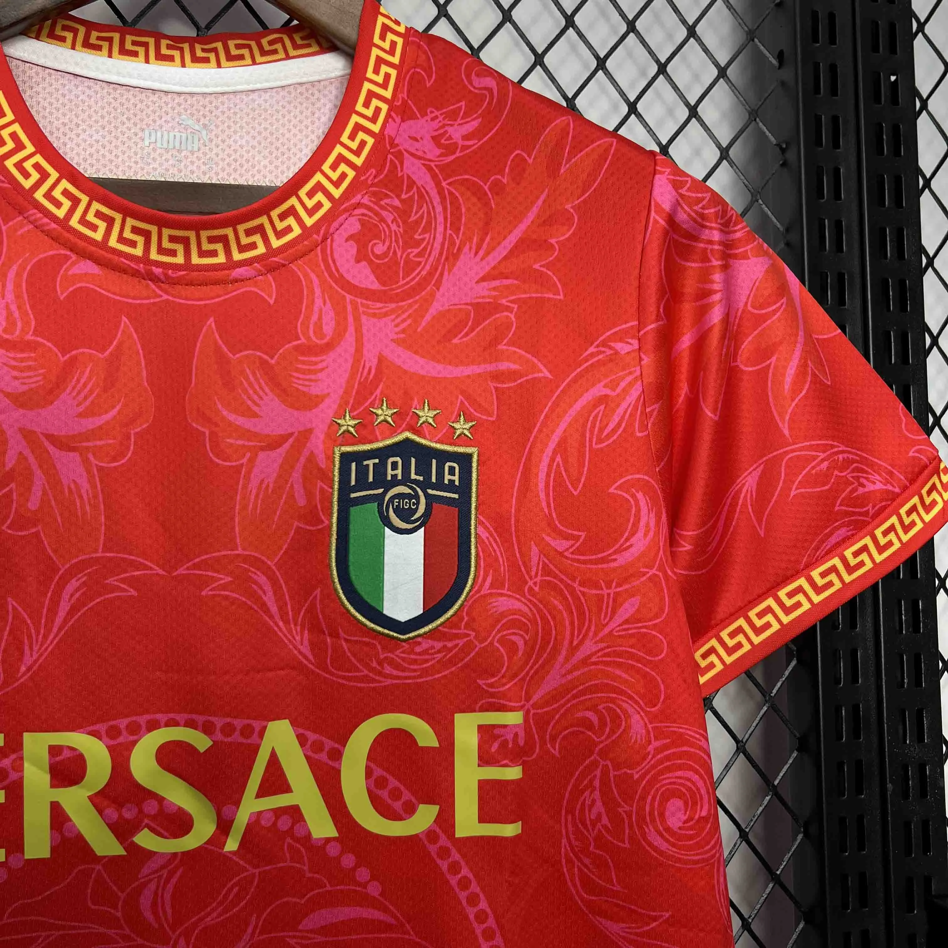 2022 Italy Versace Special Edition Red Kit