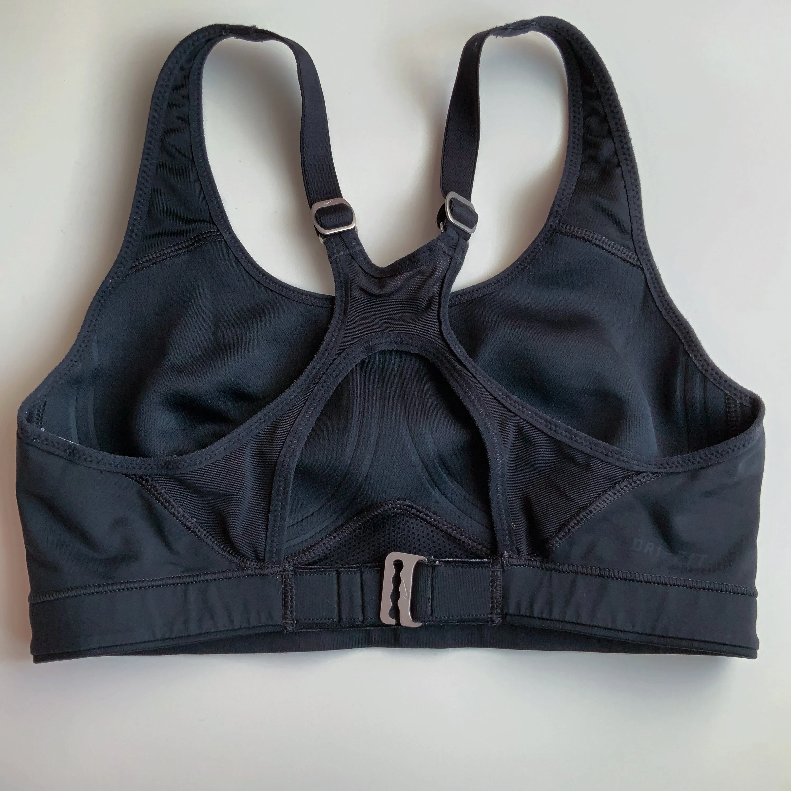 90S 00S VINTAGE NIKE BLACK SPORTS BRA