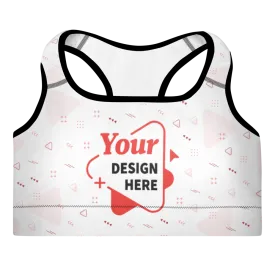 All-Over Print Padded Sports Bra