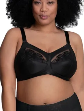 Anita Safina Wire Free Comfort Bra, Black | Anita Safina Wireless Bras | Anita Full Cup Non Wired Bras