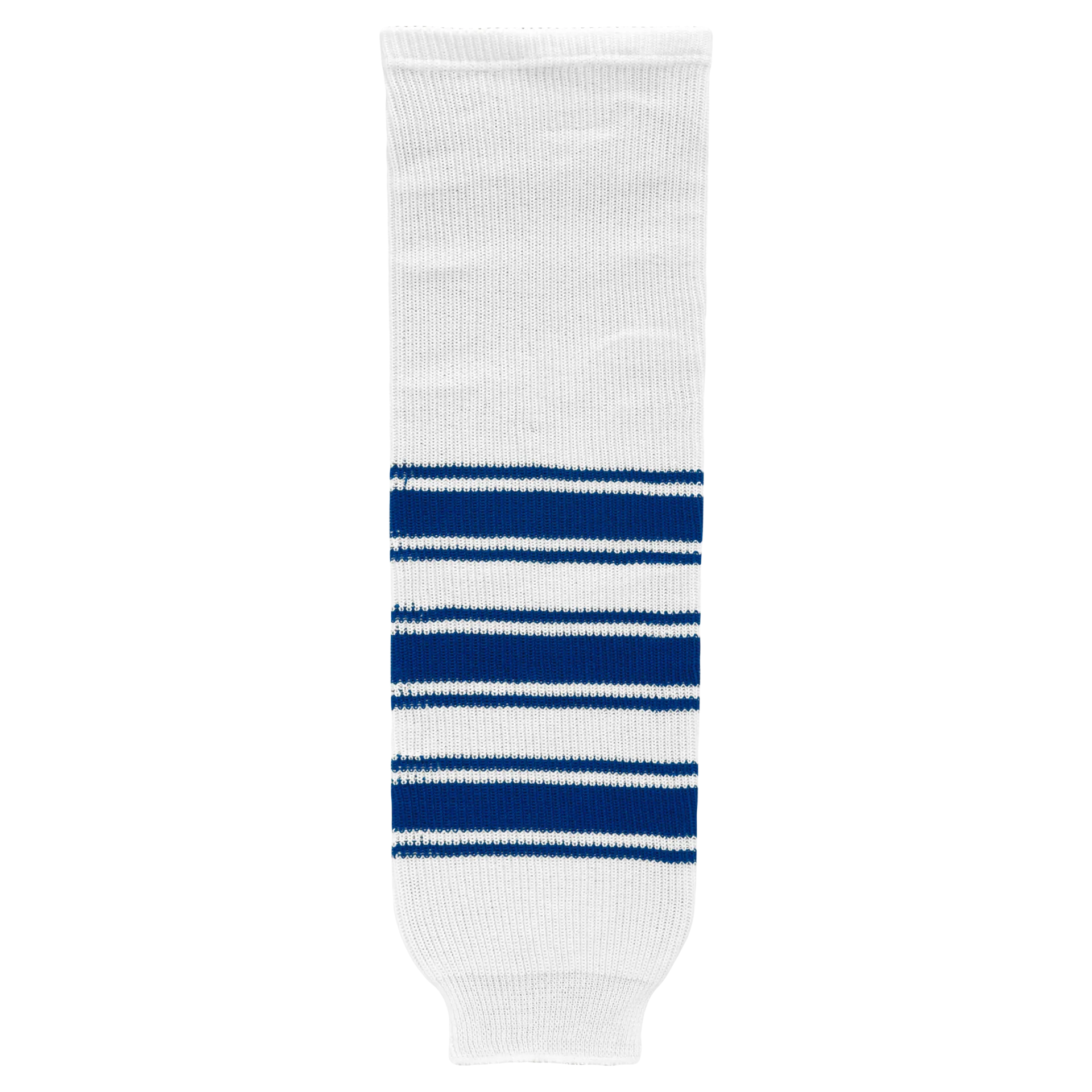 Athletic Knit (AK) HS630-505 New Toronto Maple Leafs White Knit Ice Hockey Socks