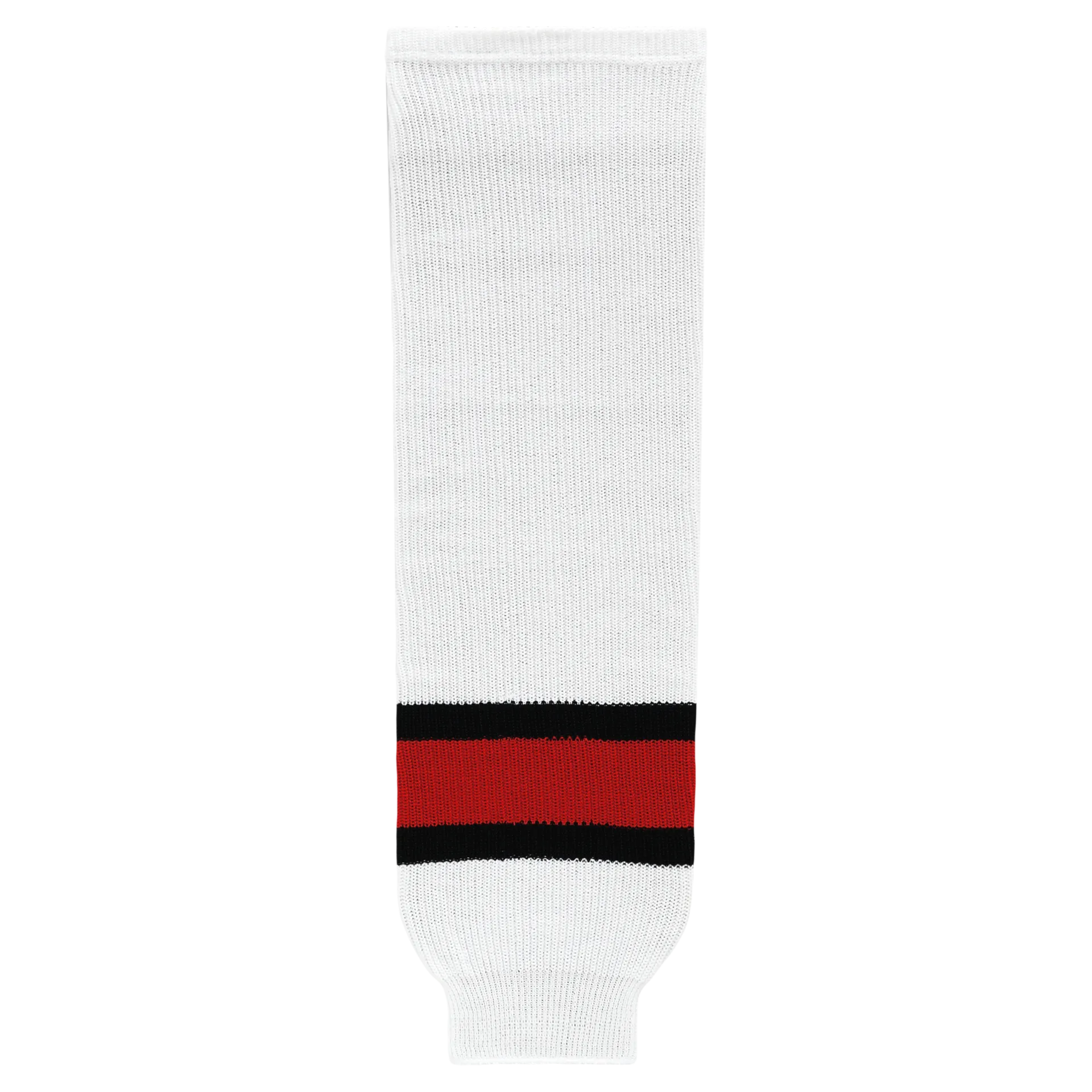 Athletic Knit (AK) HS630-741 2002 Team Canada White Knit Ice Hockey Socks