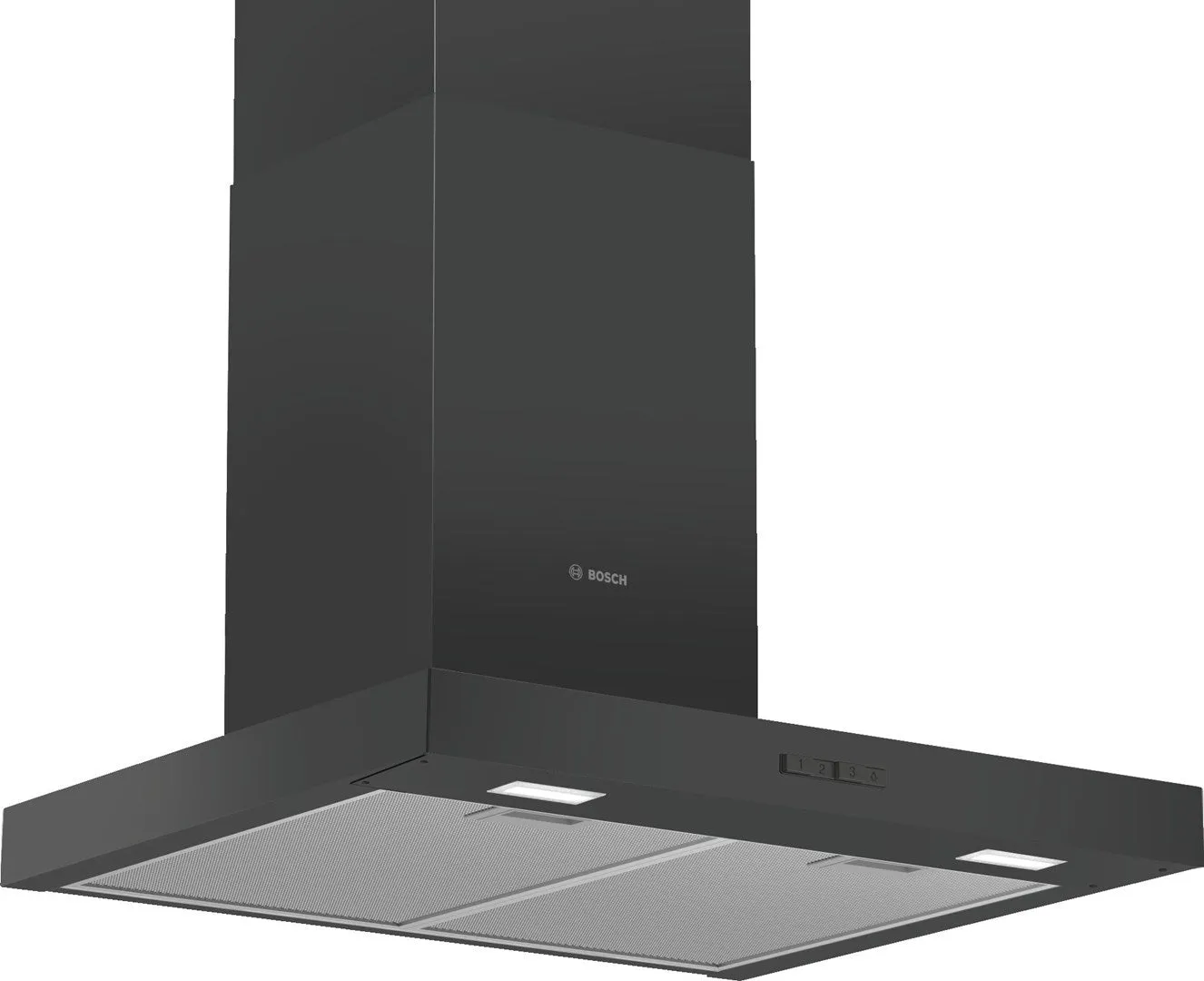 Bosch Serie 2 Dwb66bc60 Cooker Hood Wall-Mounted Black 621 M³/H B