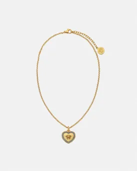 Crystal Heart Medusa Kids Necklace