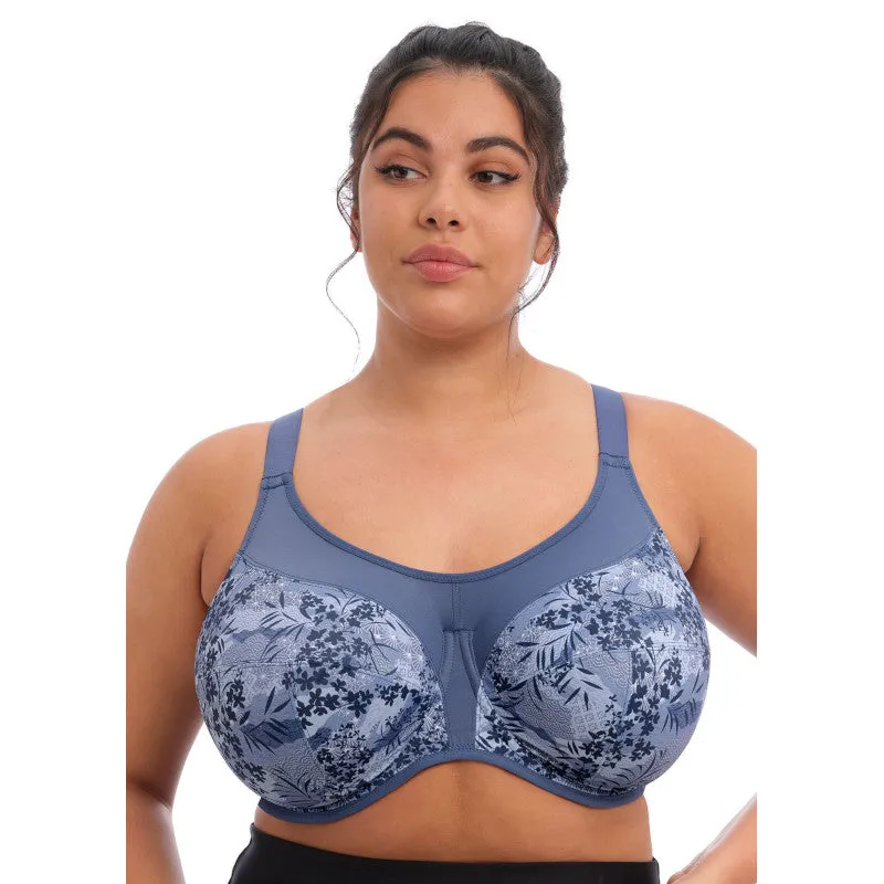 Energise Sports Bra Underwired Vintage Denim Blue - Elomi