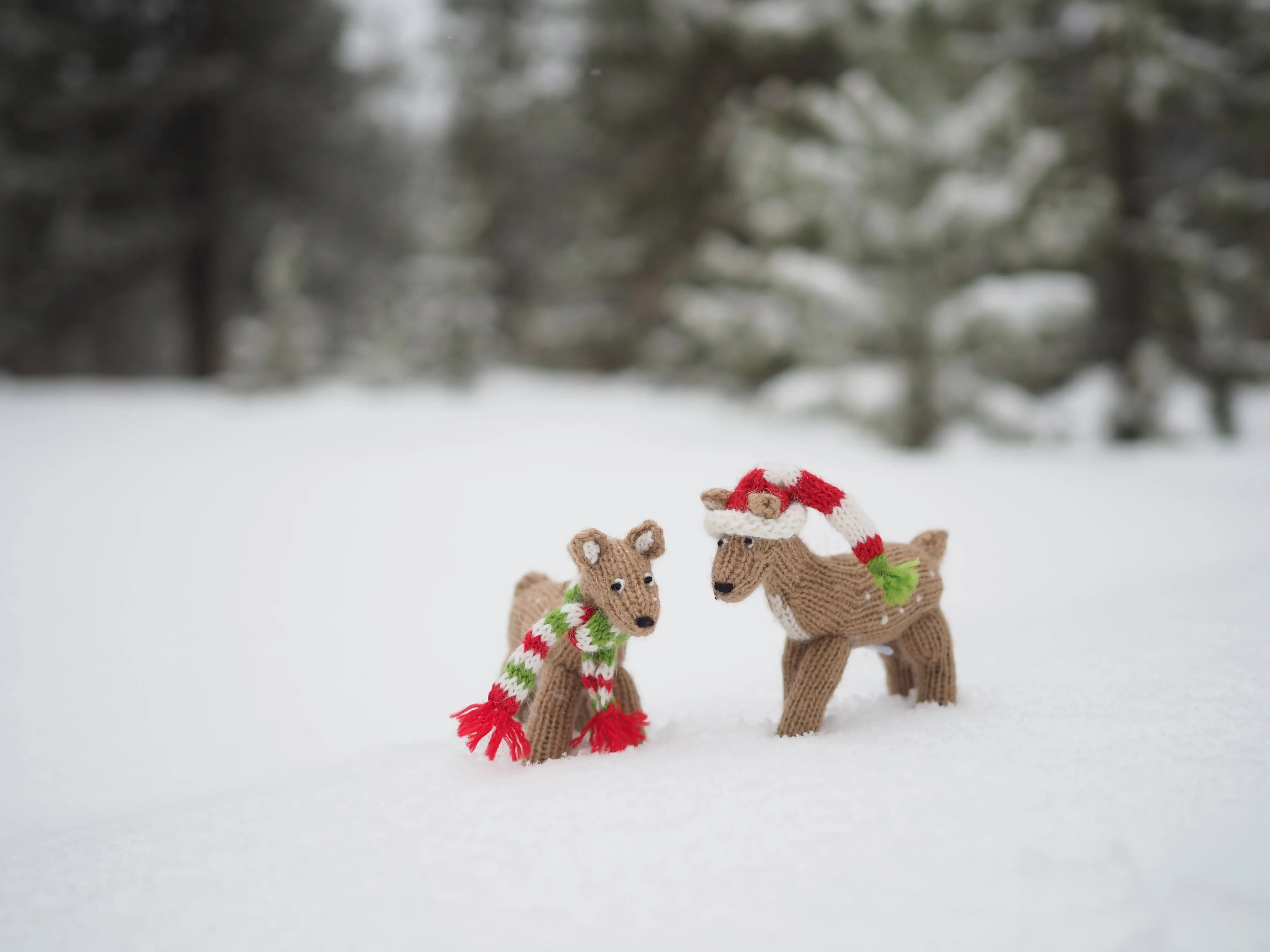 Fawn Ornament - Set Of 2