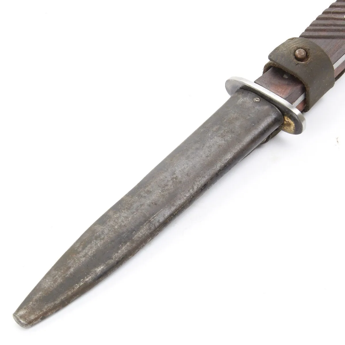 German WWI Trench Knife and Original WWI Scabbard