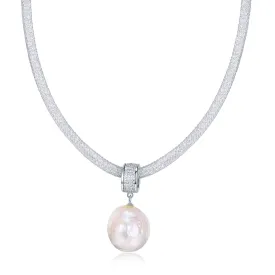 GIANT BAROQUE PEARL FORTUNE ROLL NECKLACE