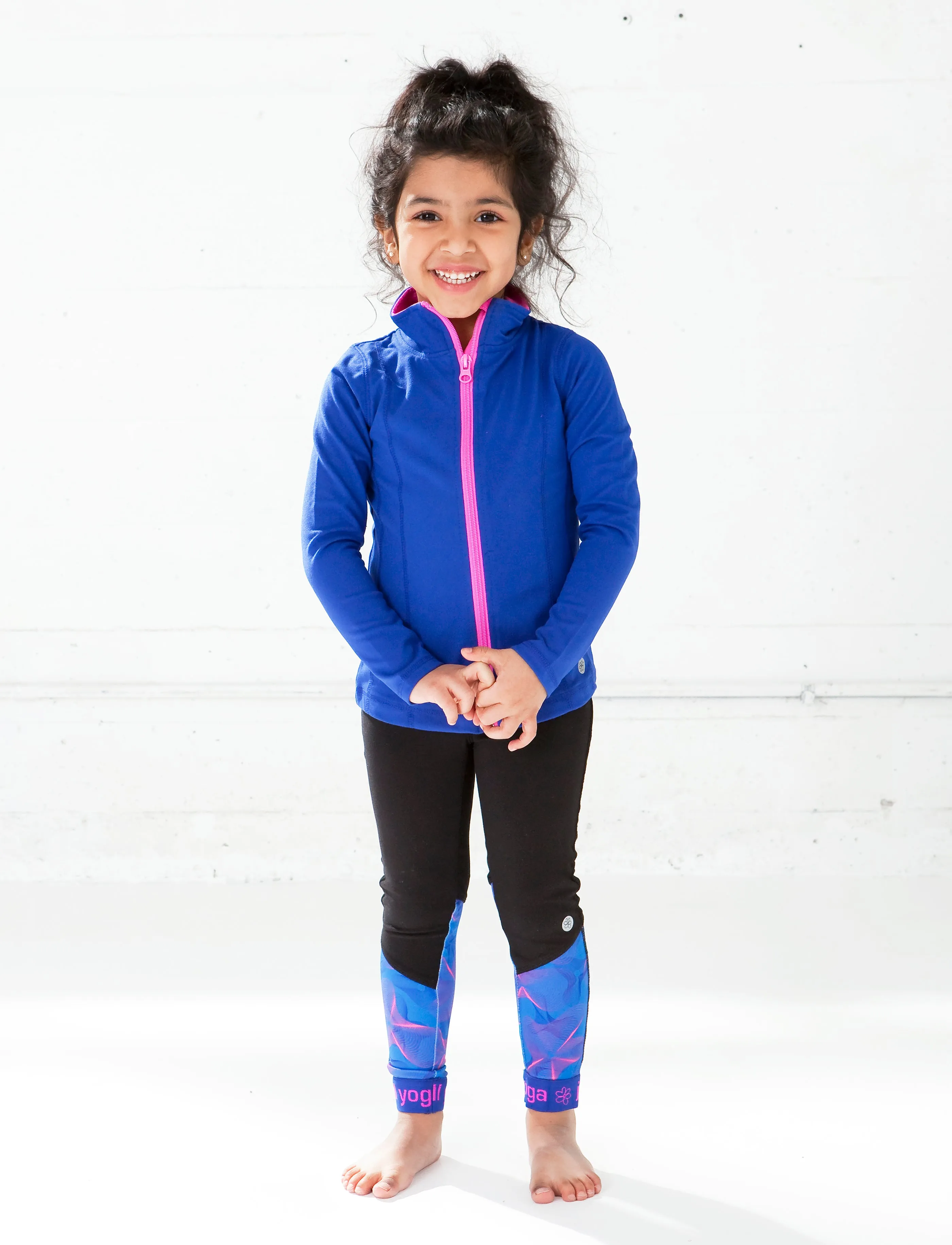 GIRLS 2-6 ELASTIC TRIM CUT AND SEW LEGGING