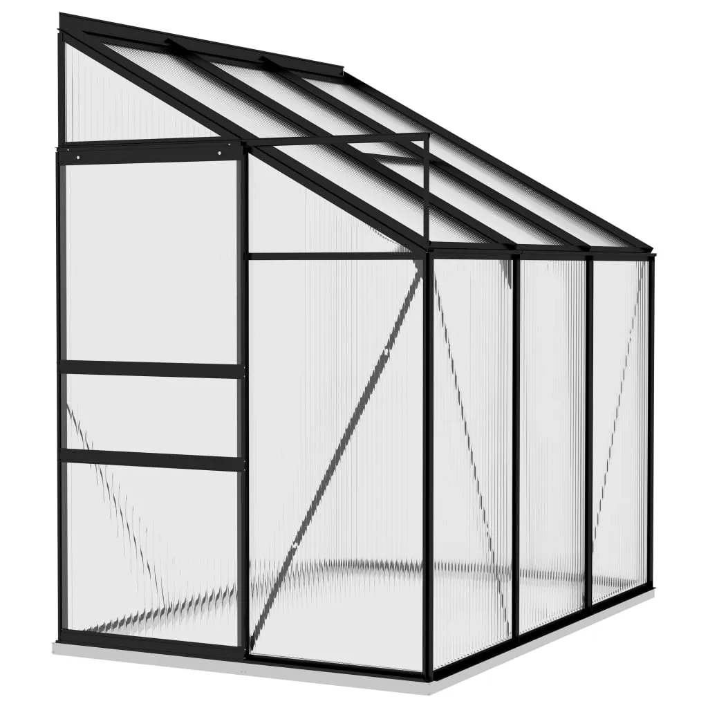 Greenhouse Anthracite Aluminium 3.97 m³