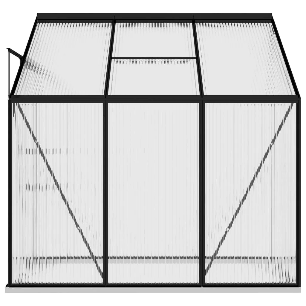 Greenhouse Anthracite Aluminium 3.97 m³