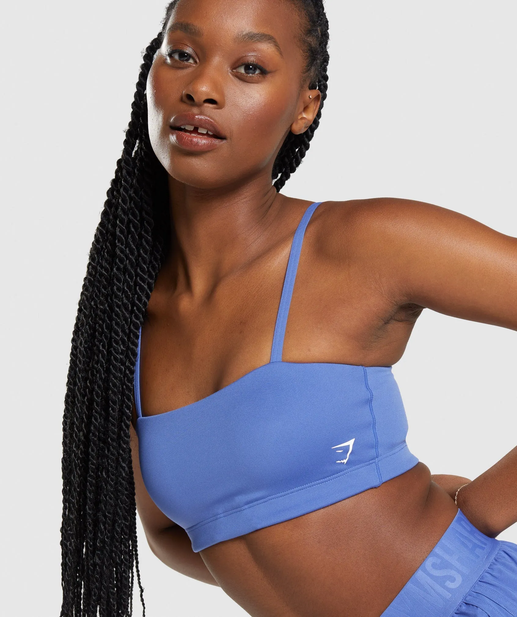 Gymshark Bandeau Sports Bra - Court Blue