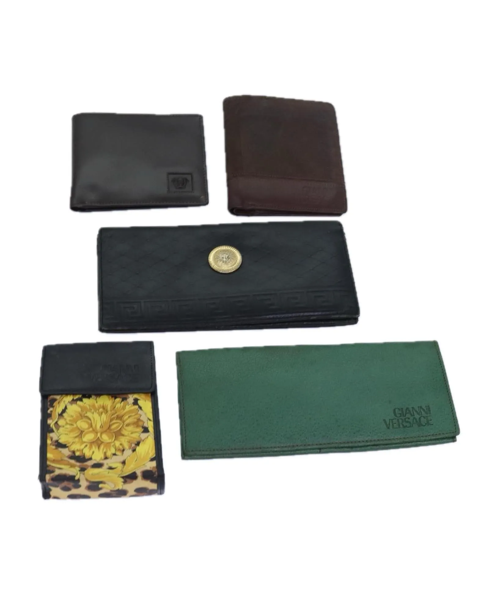 Leather Wallet 5-Piece Set