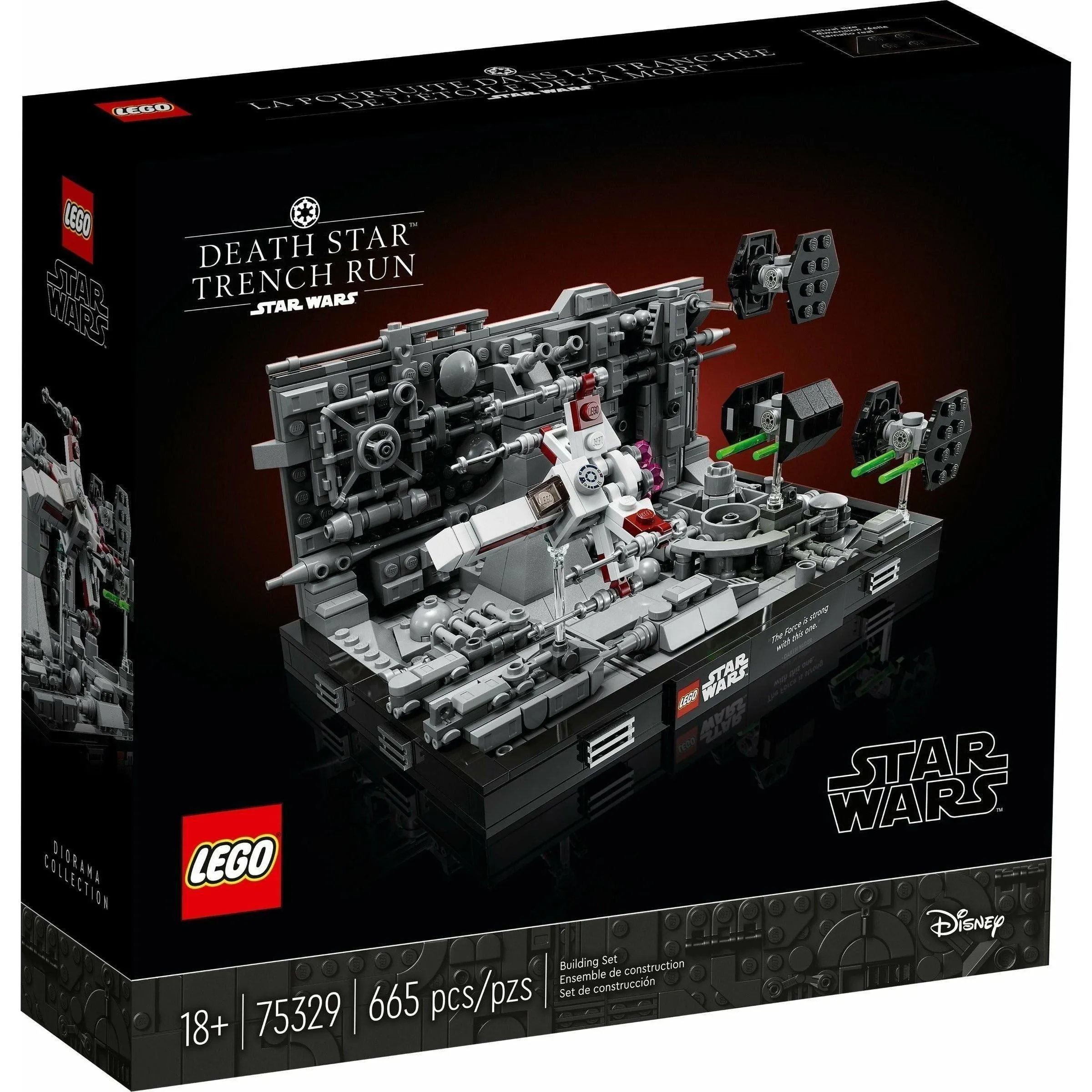 LEGO Star Wars 75329 Death Star Trench Run Diorama