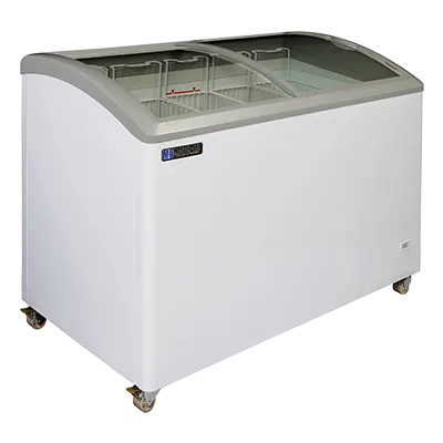 MasterBilt Coldin-3 (MSC-49AN) 49" Wide Curved Lid Roll Top Freezer