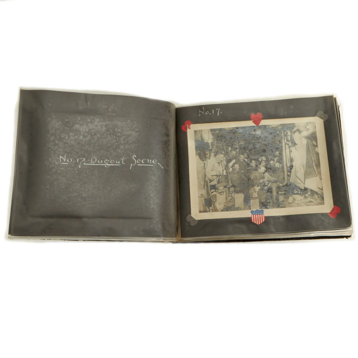 Original German WWI Photo Album Captured By US Army 4th Engineer Battalion During The Meuse-Argonne Offensive