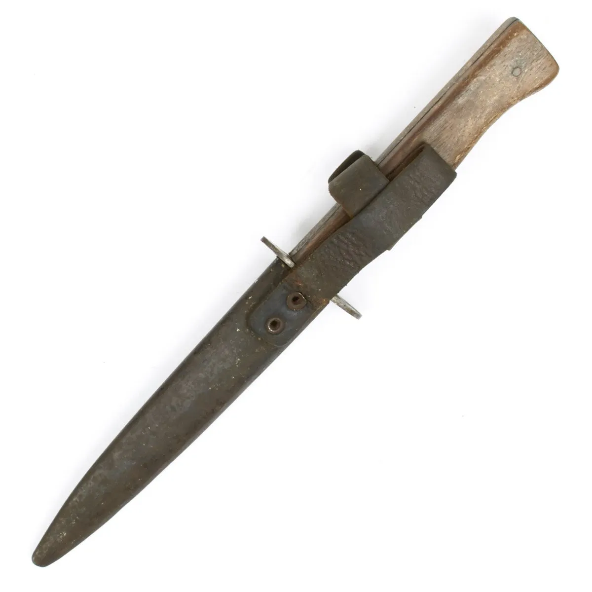 Original Imperial German WWI Trench Dagger with Scabbard