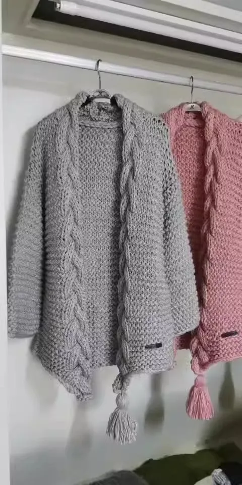 Pre Order:  Knitted Tassel Cozy Sweater - @theestylishp