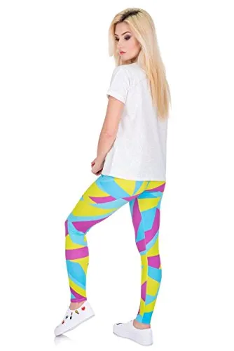 Regular Leggings (8-12 UK Size) - Neon Sport