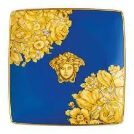 Rosenthal Versace Medusa Rhapsody Blue Dish