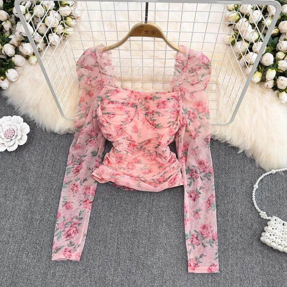 Serene Floral Blouse