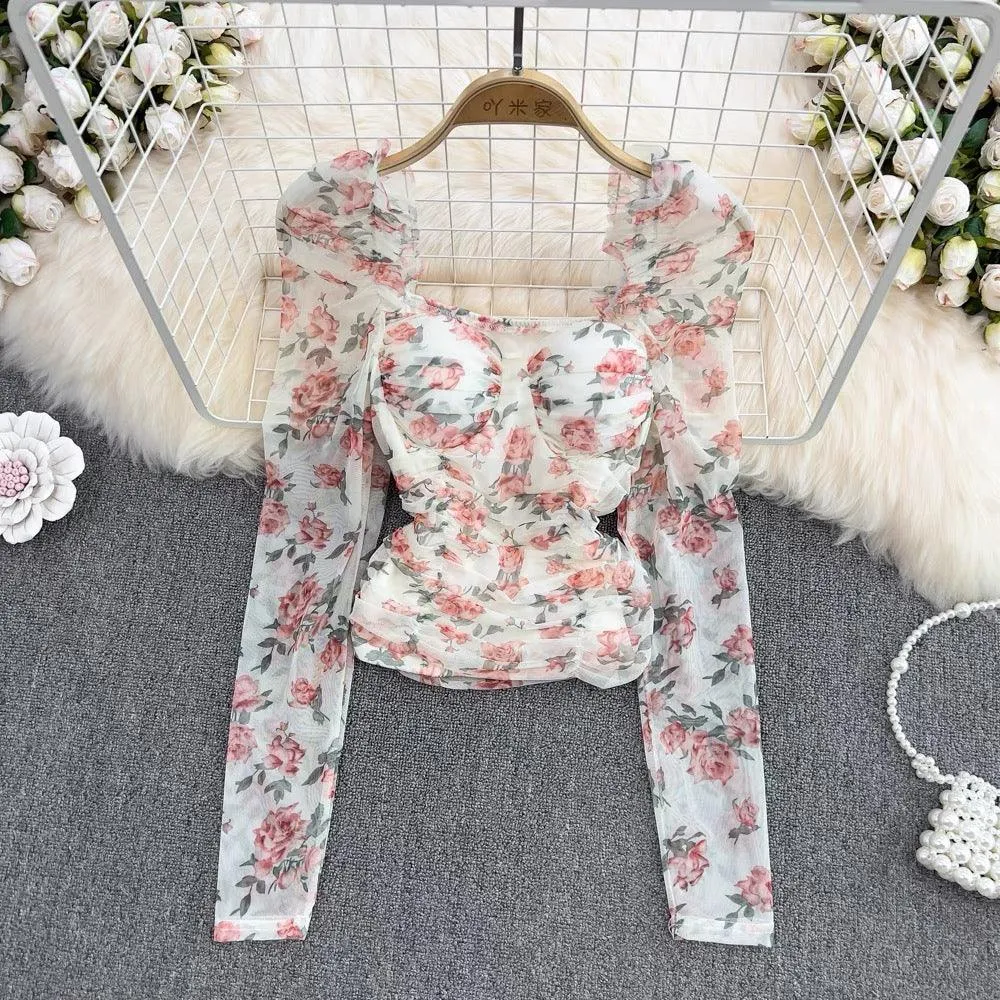 Serene Floral Blouse