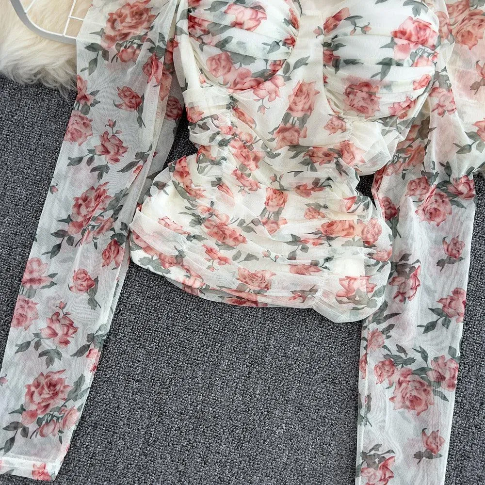 Serene Floral Blouse