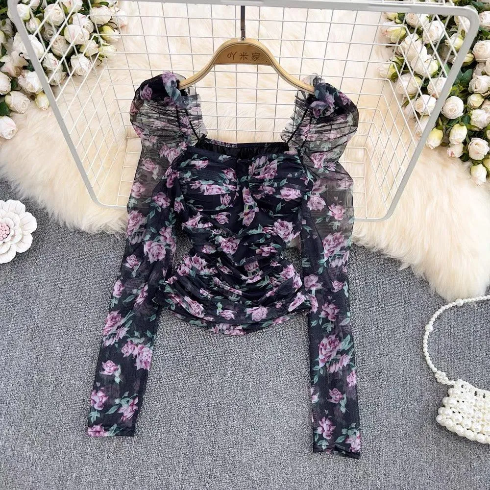 Serene Floral Blouse