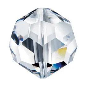 Swarovski Strass Crystal 18mm Clear Faceted Round Bead with Blind Hole