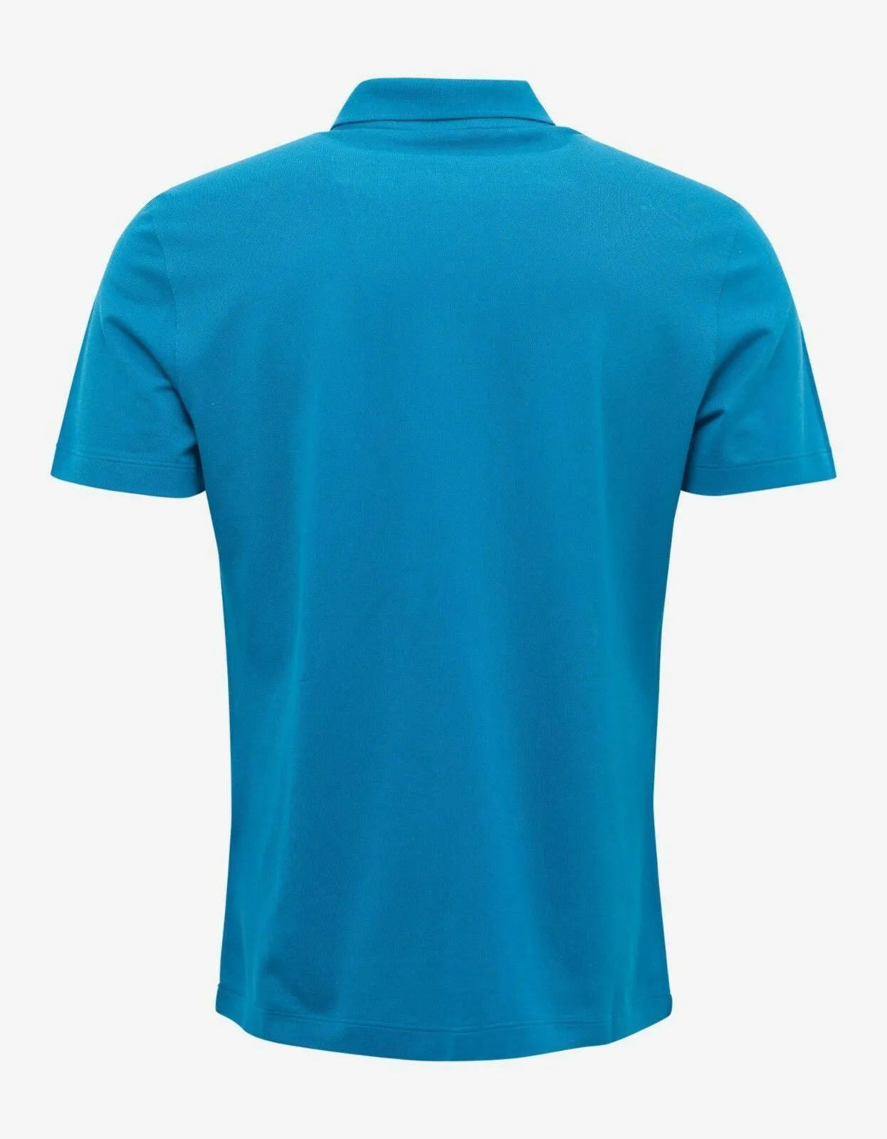 Teal Blue Medusa Crest Polo T-Shirt