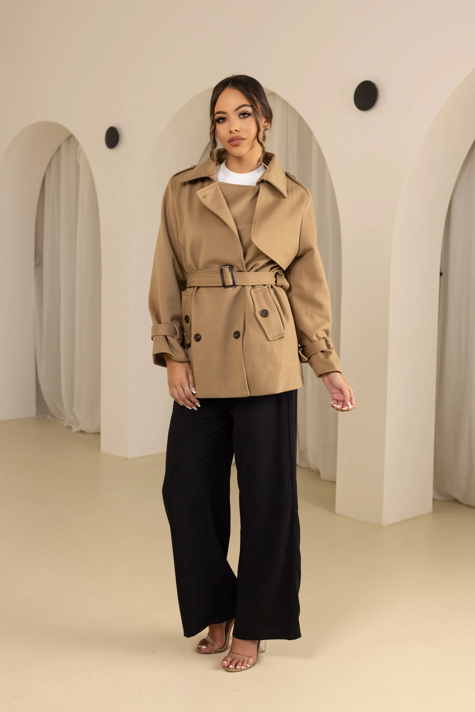 The Grand Latoya Trench Coat