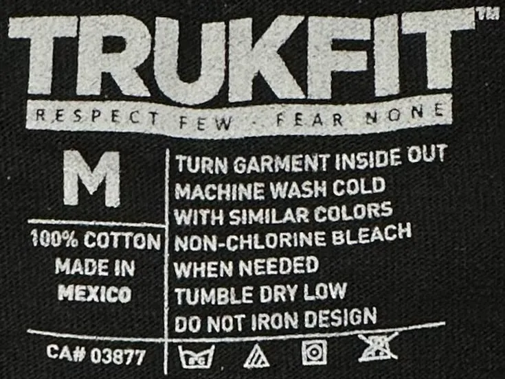 *TRUKFIT* (BLACK) ~KRINK DOTS~ SHORT SLEEVE T-SHIRT