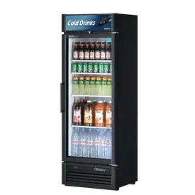 Turbo Air (TGM-15SD-N6) 24" Wide Super Deluxe Reach-In Refrigerator featuring One Double Pane Glass Door