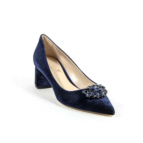 V 1969 Italia Womens Pump 3109244 VELLUTO BLU ROYAL