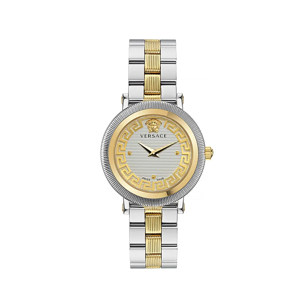 Versace Greca Flourish Ladies Gold Watch VE7F00423