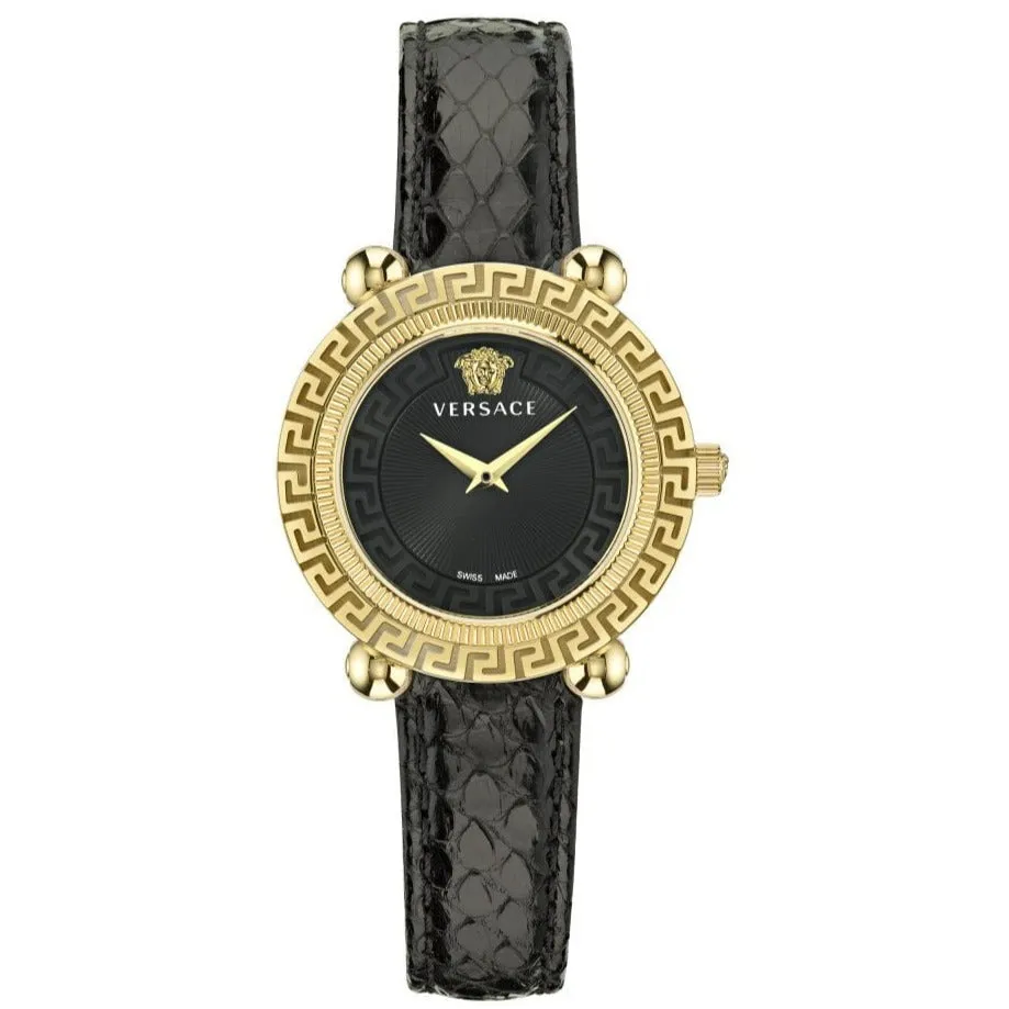 Versace Greca Twist Ladies Gold Watch VE6I00323