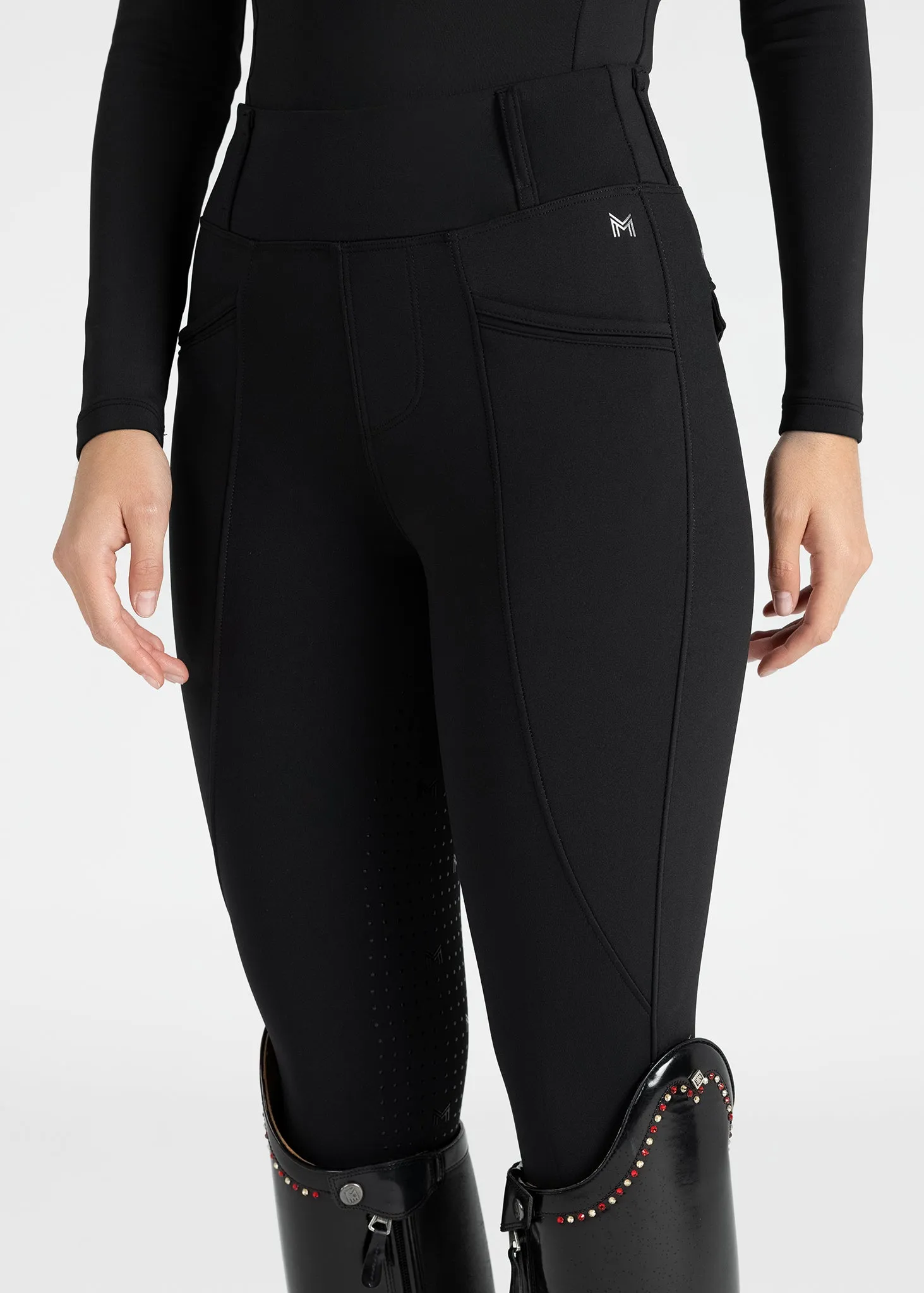 Winter Pro Riding Leggings (Black)