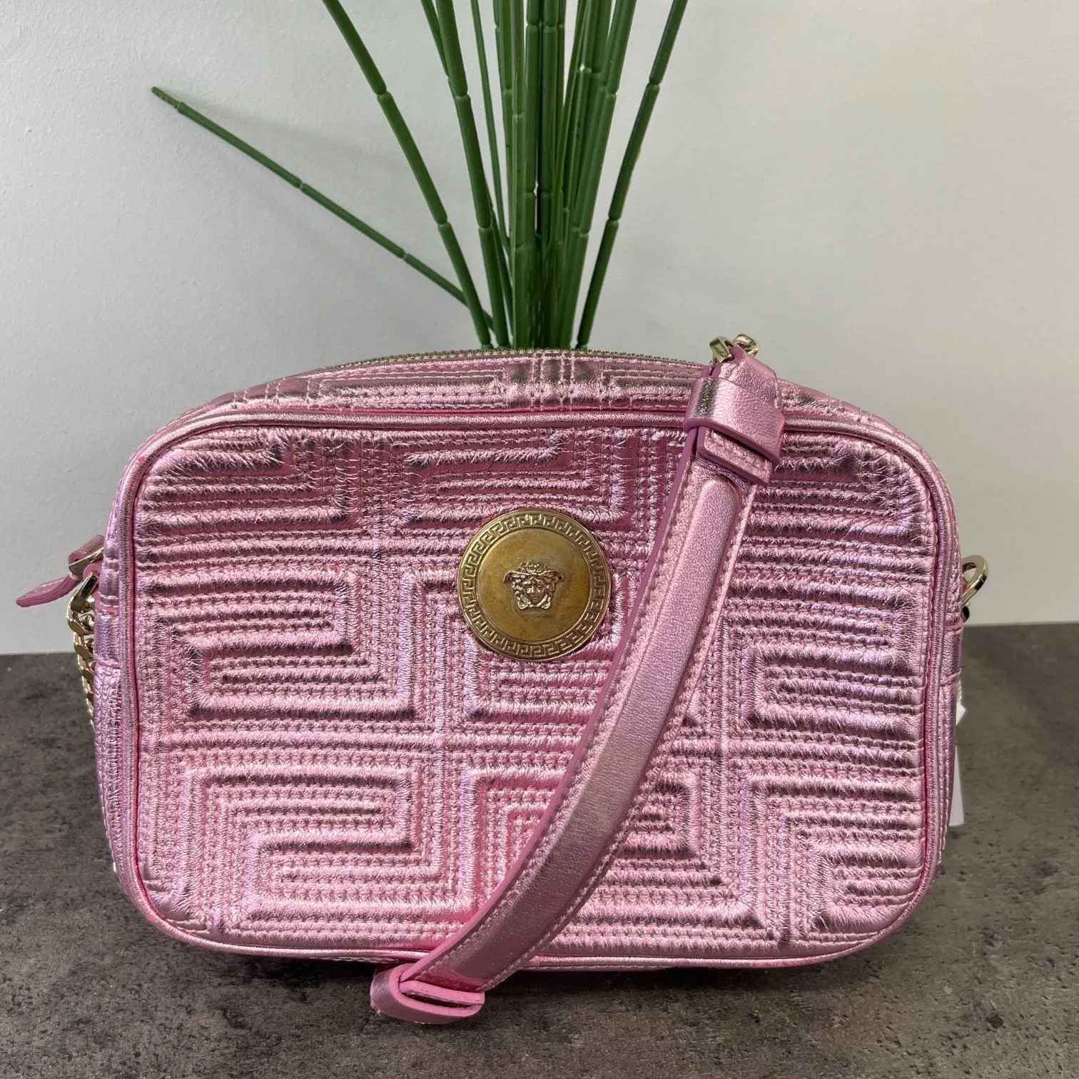 Women's Greca Medusa Bag Pink